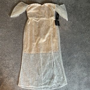 NWT Lulus shiny dress